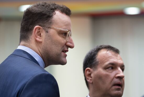 Belgium EU Health Ministers