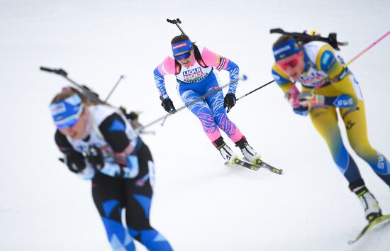 Italy Biathlon Worlds Mixed Relay