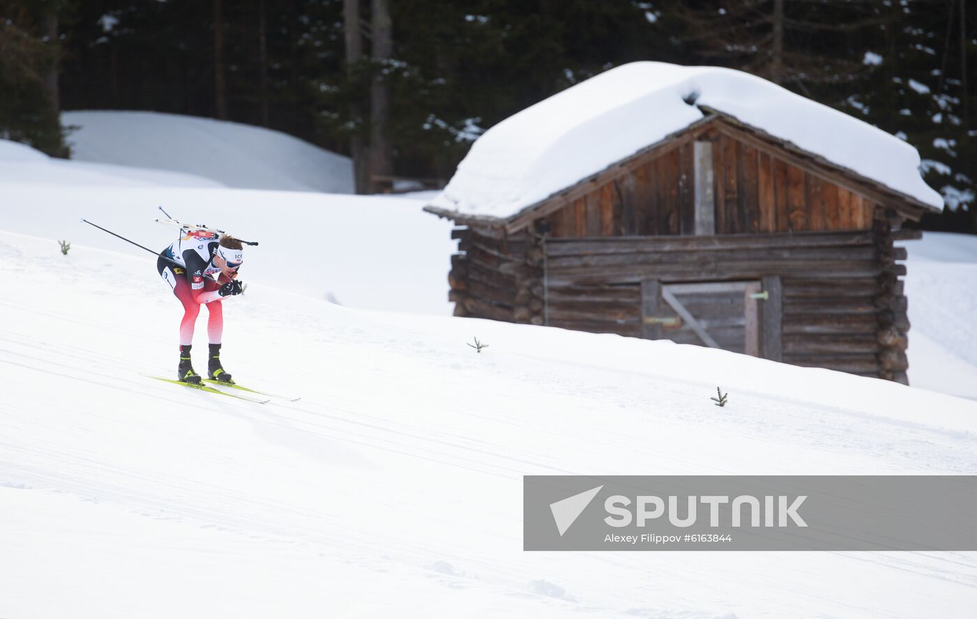 Italy Biathlon Worlds Mixed Relay