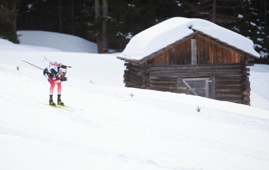 Italy Biathlon Worlds Mixed Relay