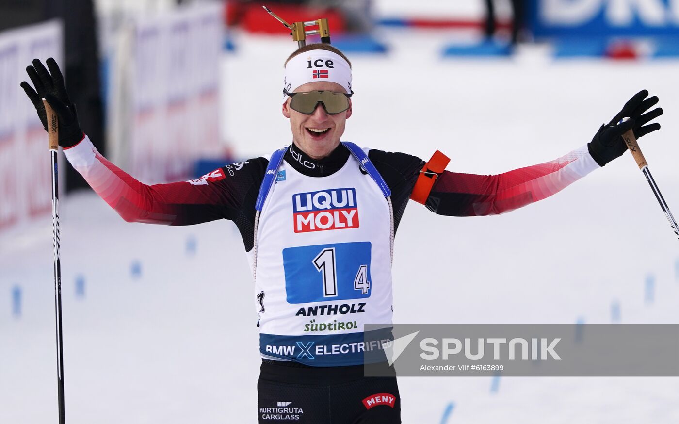 Italy Biathlon Worlds Mixed Relay