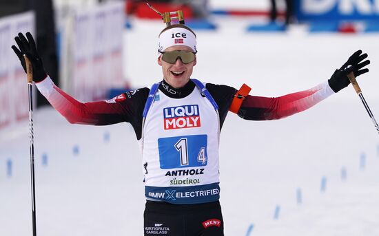 Italy Biathlon Worlds Mixed Relay