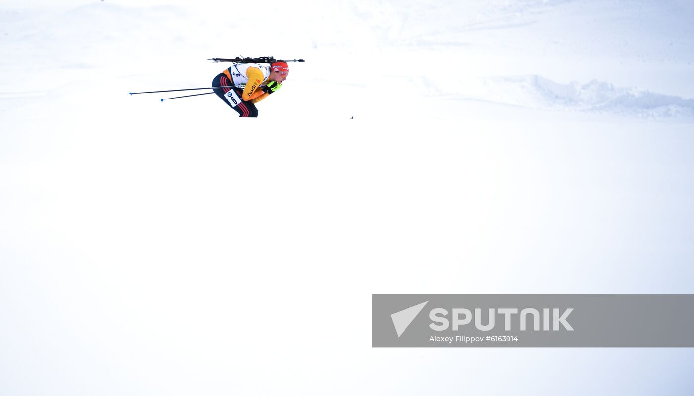 Italy Biathlon Worlds Mixed Relay