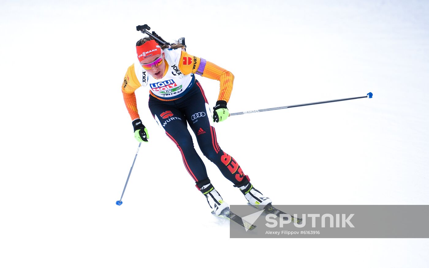 Italy Biathlon Worlds Mixed Relay