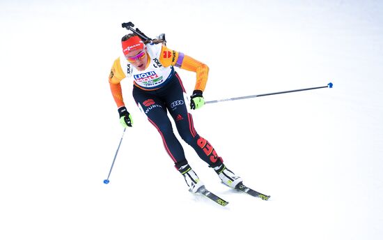 Italy Biathlon Worlds Mixed Relay