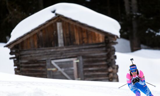 Italy Biathlon Worlds Mixed Relay