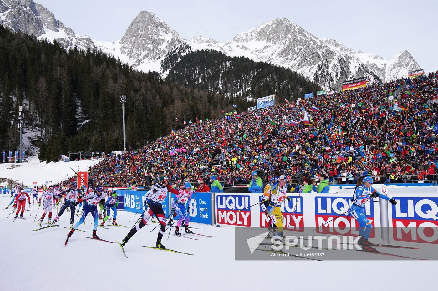 Italy Biathlon Worlds Mixed Relay