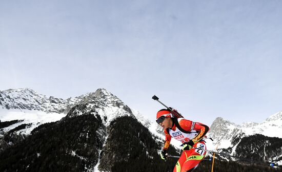 Italy Biathlon Worlds Mixed Relay