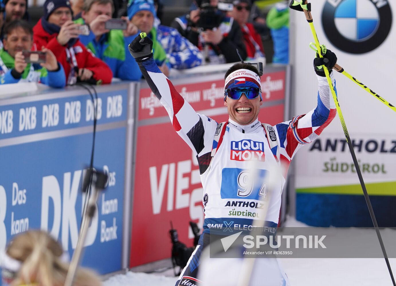 Italy Biathlon Worlds Mixed Relay