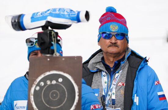 Italy Biathlon Worlds Mixed Relay