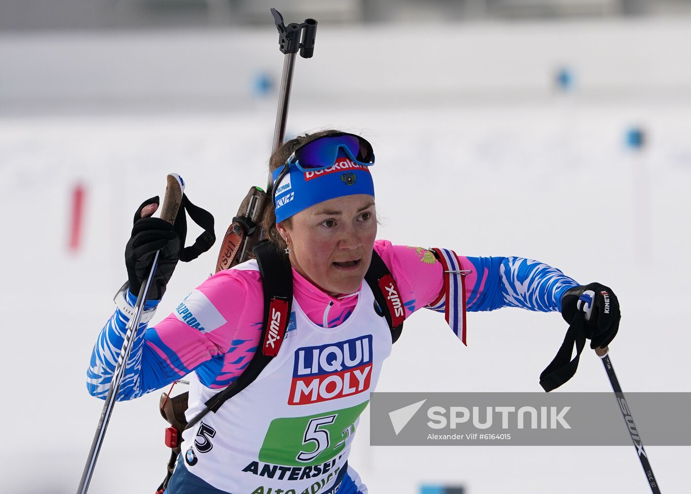 Italy Biathlon Worlds Mixed Relay