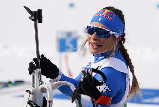 Italy Biathlon Worlds Mixed Relay