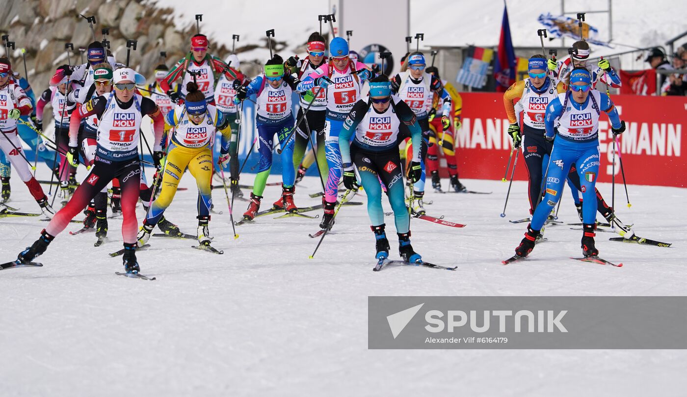 Italy Biathlon Worlds Mixed Relay