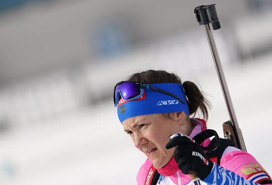 Italy Biathlon Worlds Mixed Relay