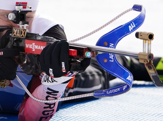 Italy Biathlon Worlds Mixed Relay