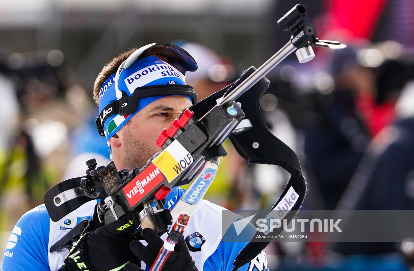 Italy Biathlon Worlds Mixed Relay
