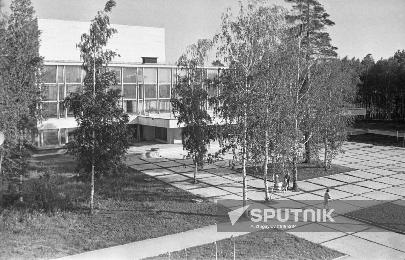 Akademgorodok (Academic Town) in Novosibirsk.