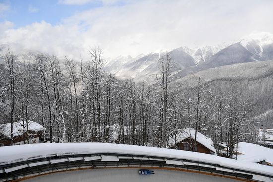 Russia Luge Worlds Sprint Doubles