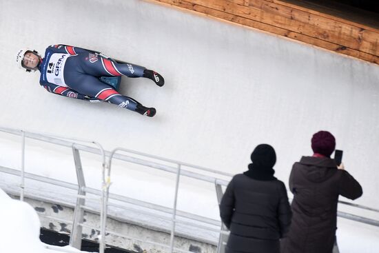 Russia Luge Worlds Sprint Women