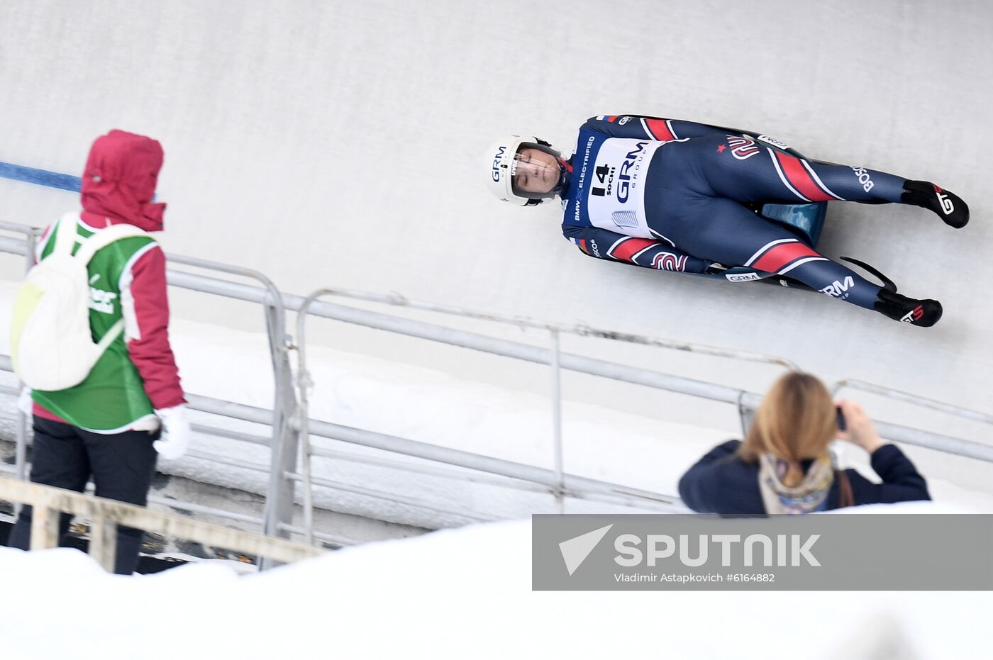 Russia Luge Worlds Sprint Women