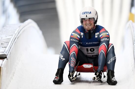 Russia Luge Worlds Sprint Men