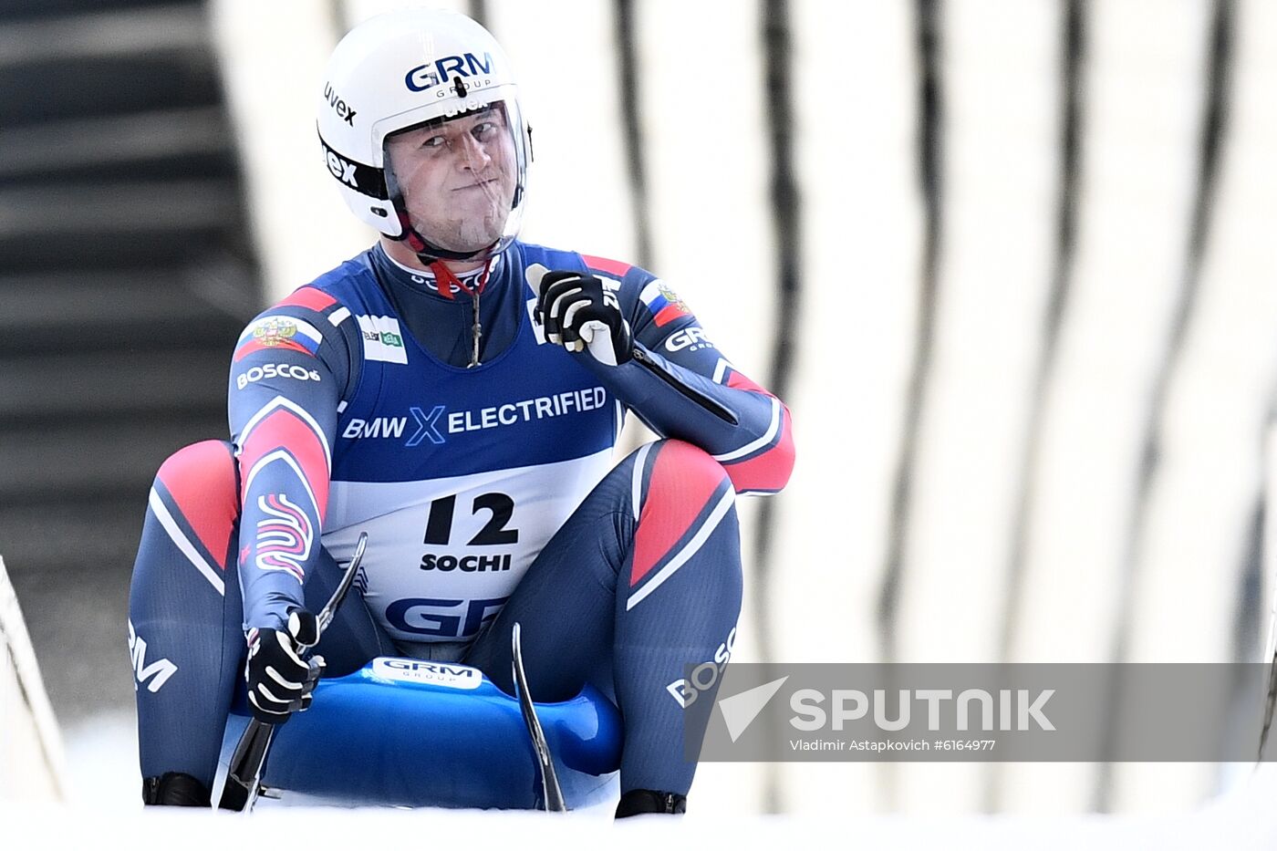 Russia Luge Worlds Sprint Men