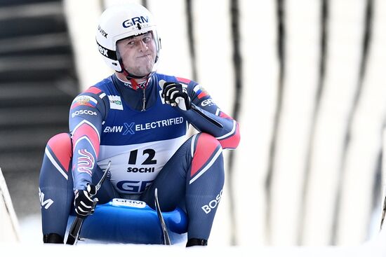 Russia Luge Worlds Sprint Men