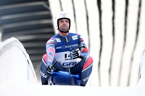 Russia Luge Worlds Sprint Men