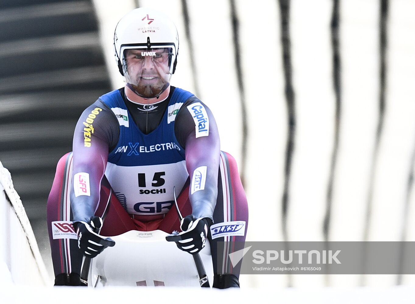 Russia Luge Worlds Sprint Men