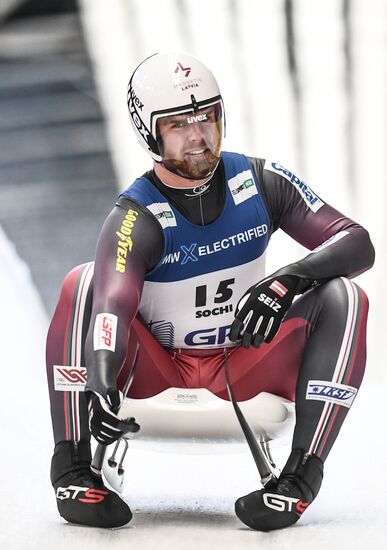 Russia Luge Worlds Sprint Men