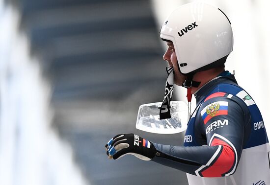 Russia Luge Worlds Sprint Men