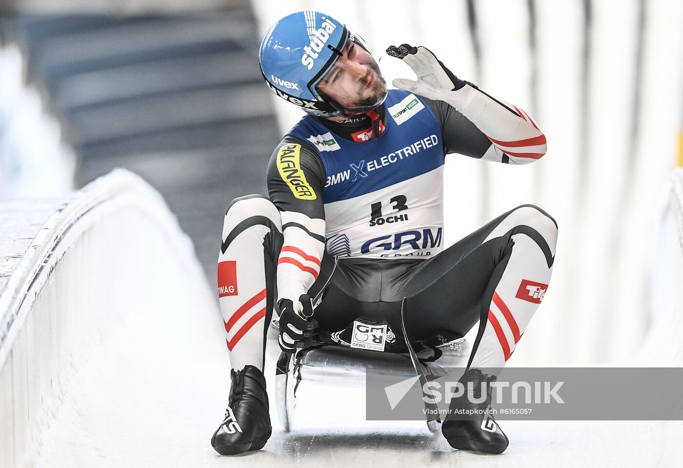 Russia Luge Worlds Sprint Men