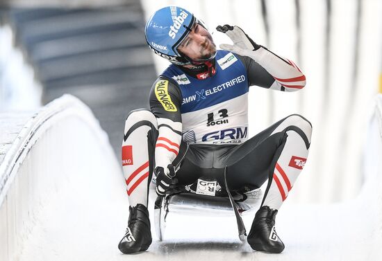 Russia Luge Worlds Sprint Men