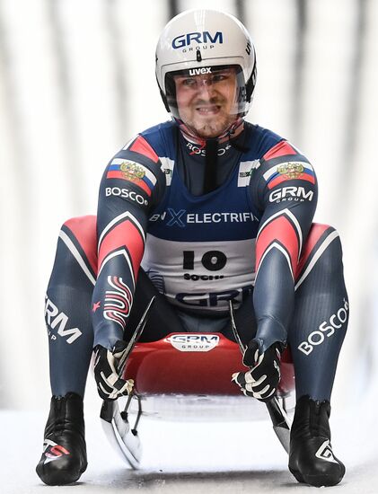 Russia Luge Worlds Sprint Men