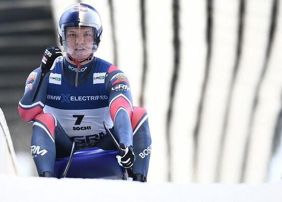 Russia Luge Worlds Sprint Men