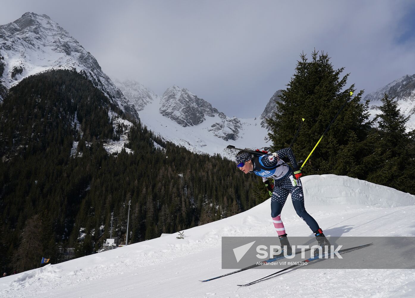 Italy Biathlon Worlds Women Sprint