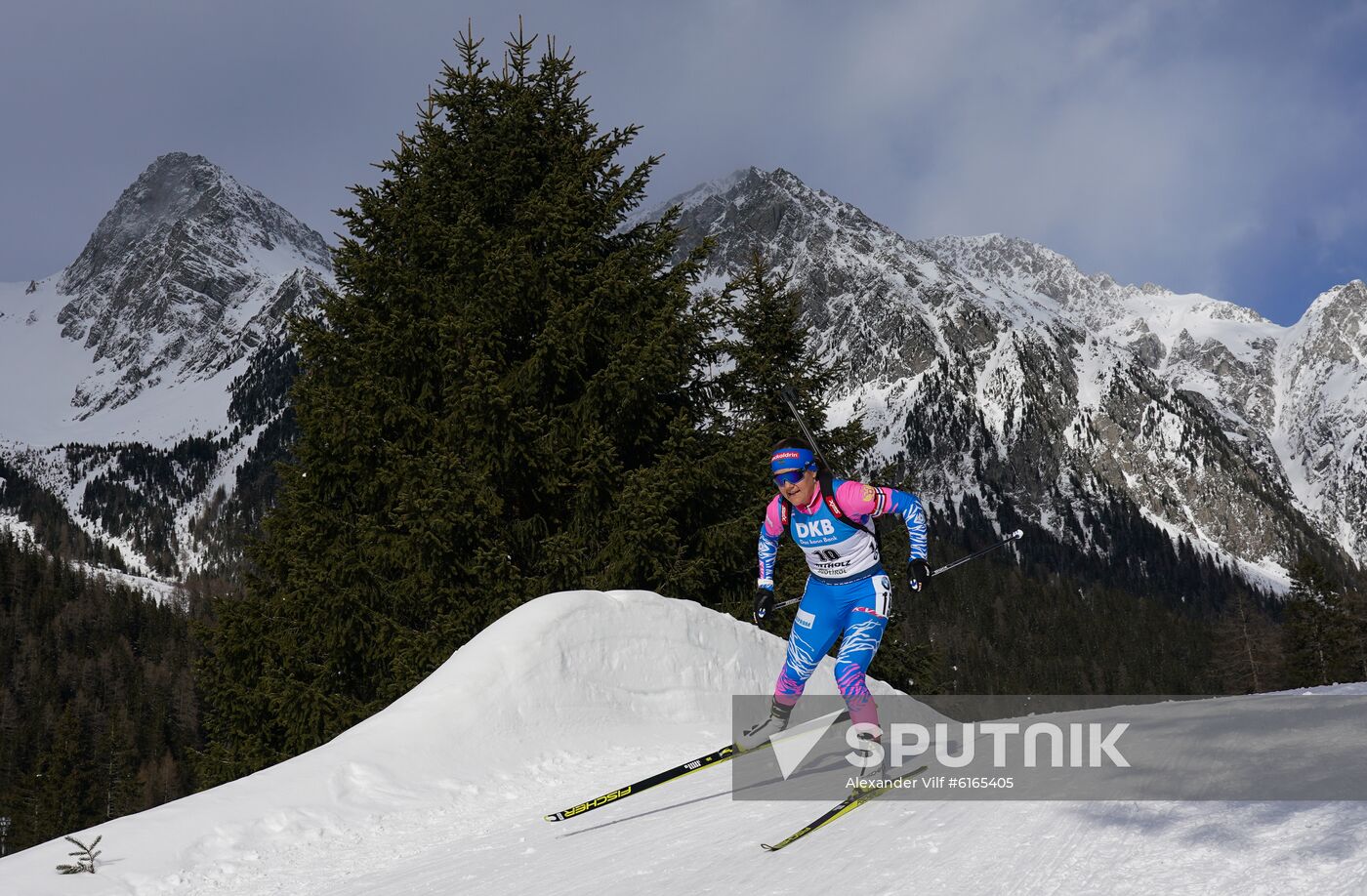 Italy Biathlon Worlds Women Sprint