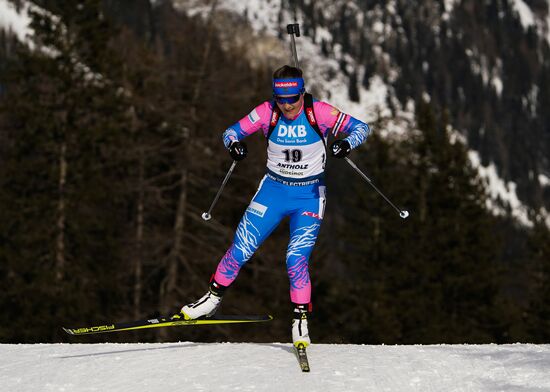 Italy Biathlon Worlds Women Sprint