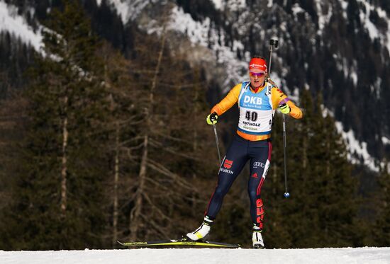 Italy Biathlon Worlds Women Sprint