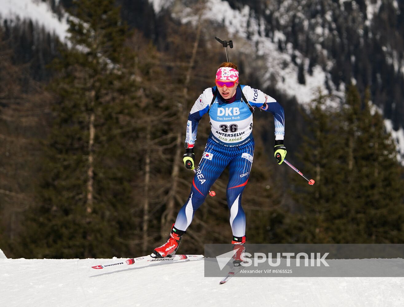 Italy Biathlon Worlds Women Sprint