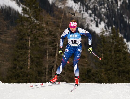 Italy Biathlon Worlds Women Sprint
