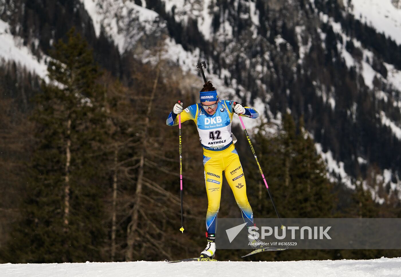 Italy Biathlon Worlds Women Sprint