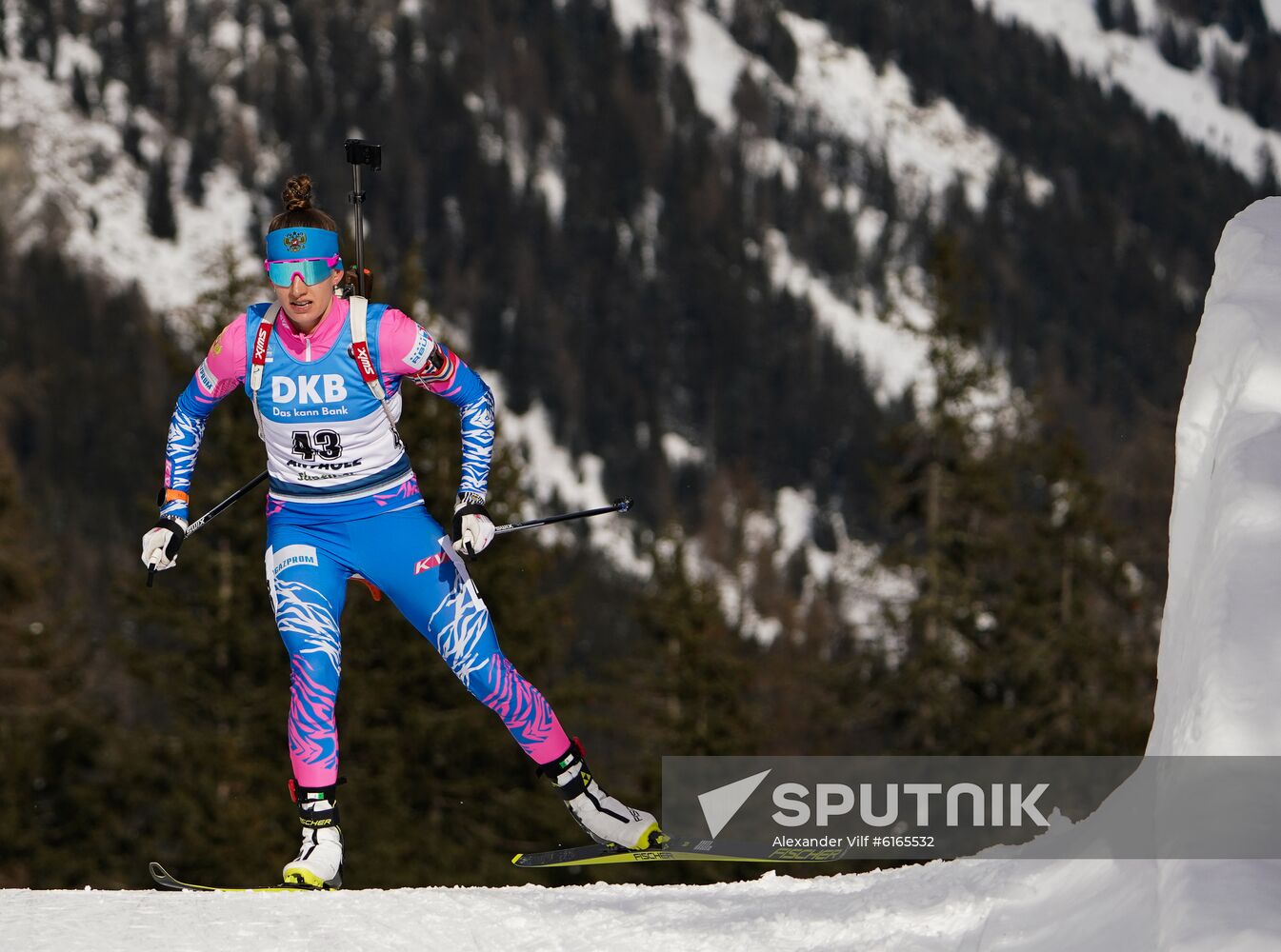 Italy Biathlon Worlds Women Sprint
