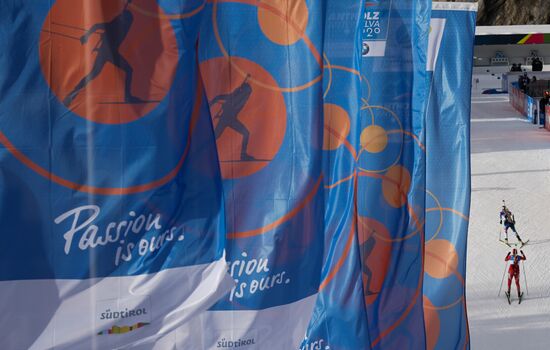 Italy Biathlon Worlds Women Sprint