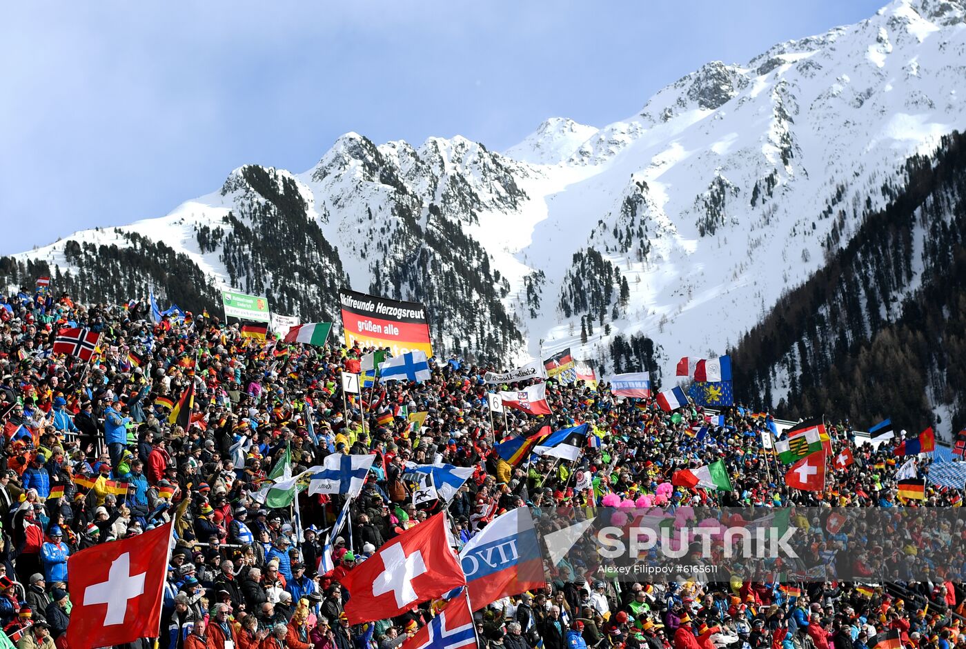 Italy Biathlon Worlds Women Sprint