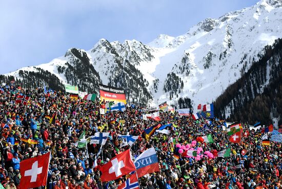 Italy Biathlon Worlds Women Sprint