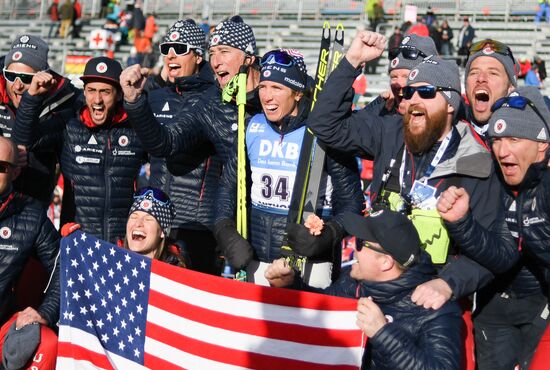 Italy Biathlon Worlds Women Sprint