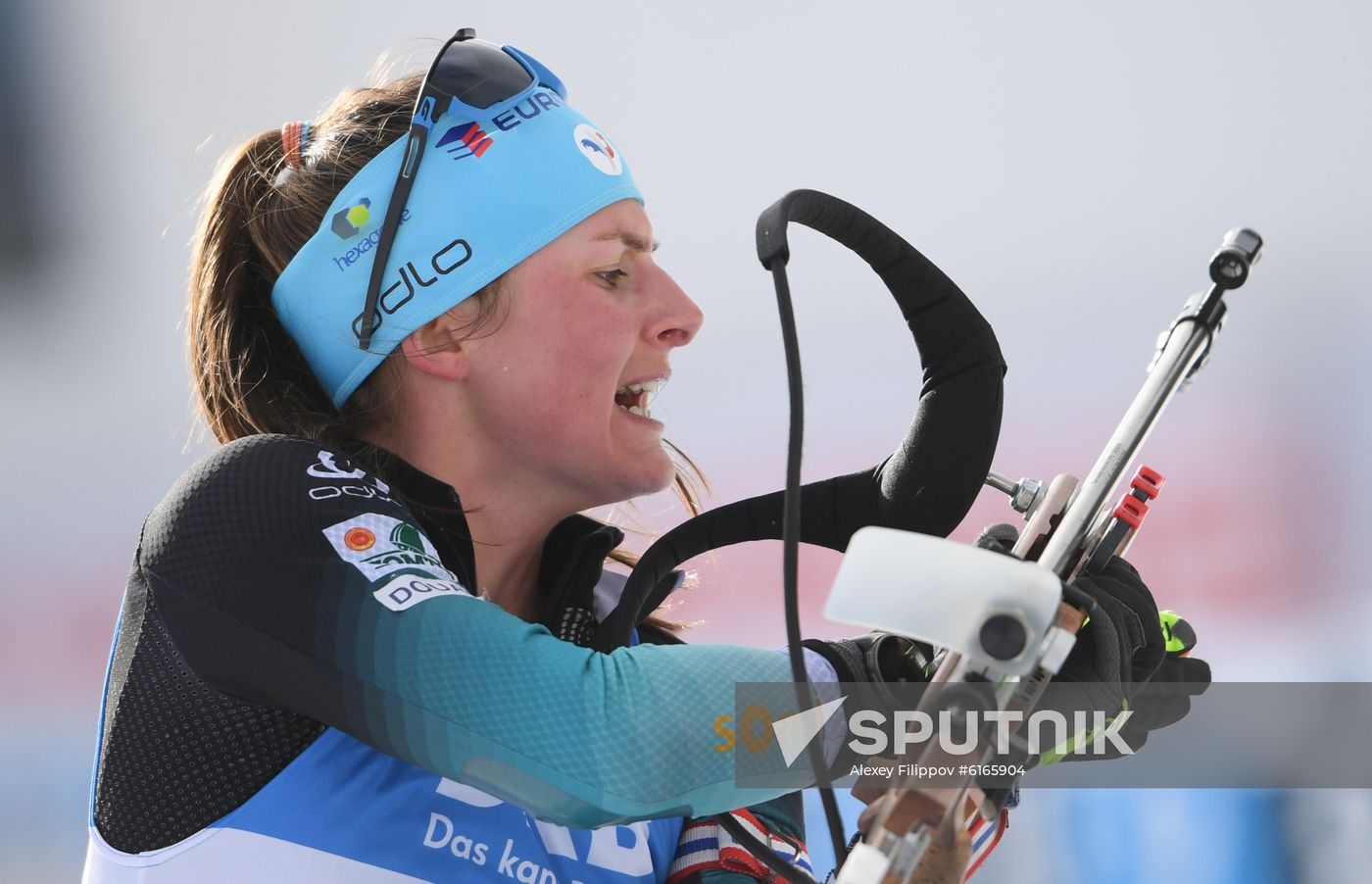 Italy Biathlon Worlds Women Sprint