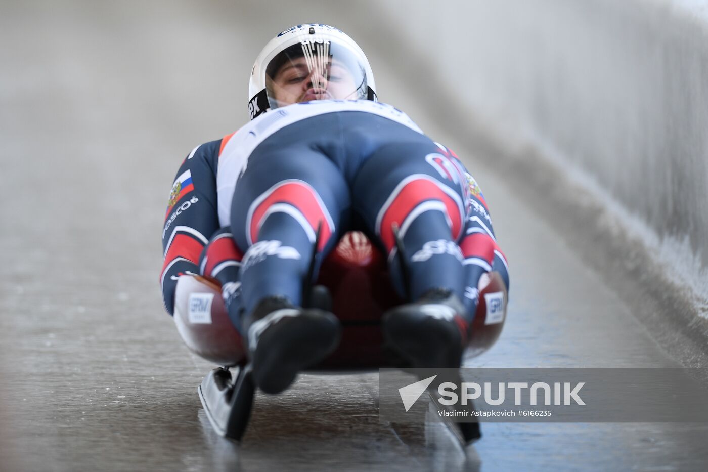 Russia Luge Worlds Doubles