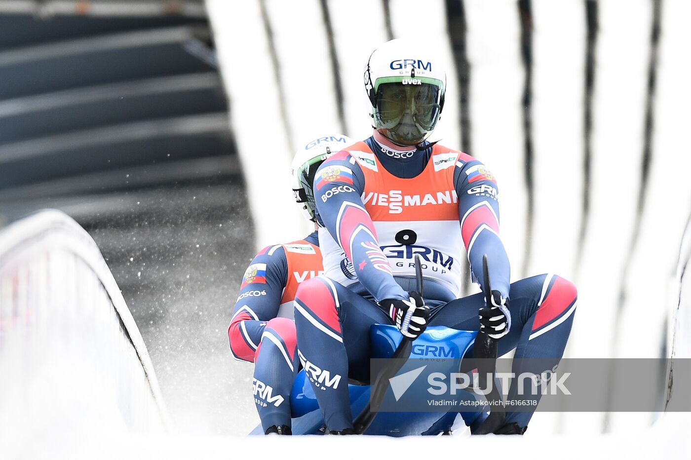 Russia Luge Worlds Doubles